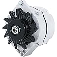 1 Wire GM Alternator New Self Exciting High Output 105A 10SI SBC BBC for Chevy ADR0335 334-2114 ADR0325 7127-SE105 400-12340 20-102-7