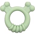 Nylabone Sensory Material Puppy Chew Toy Ring - Puppy Teething Toy for Boredom & Stimulation - Puppy Supplies - Chicken Flavor, Small/Regular (1 Count)