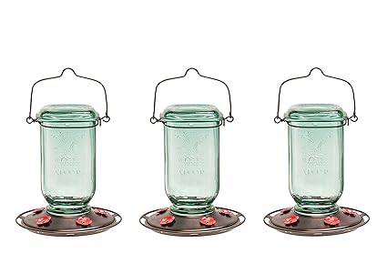 Amazon Com More Birds Hummingbird Feeder Glass Hummingbird