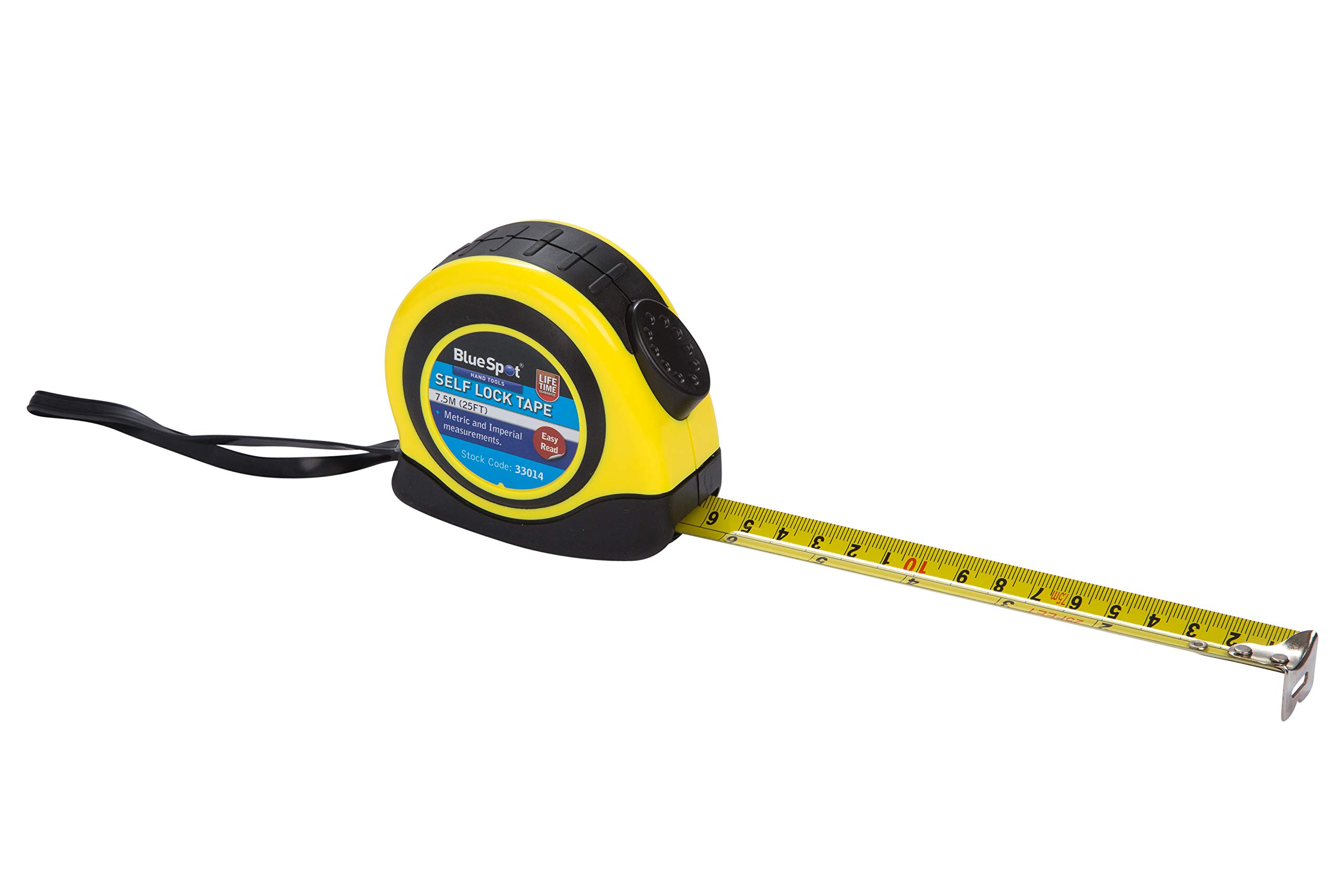 Blue Spot 7.5m Self Locking Tape Measure