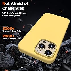 COFFKER Designed for iPhone 14 Pro Case, Liquid