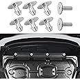 8Pcs Engine Shield Cover Bolt Kit, 6Pcs Engine Access Cover Pins 90674-TY2-A01 and 2PCS Lower Engine Cover Bolt 90105-TBA-A00 Compatible with Honda Civic CRV Accord