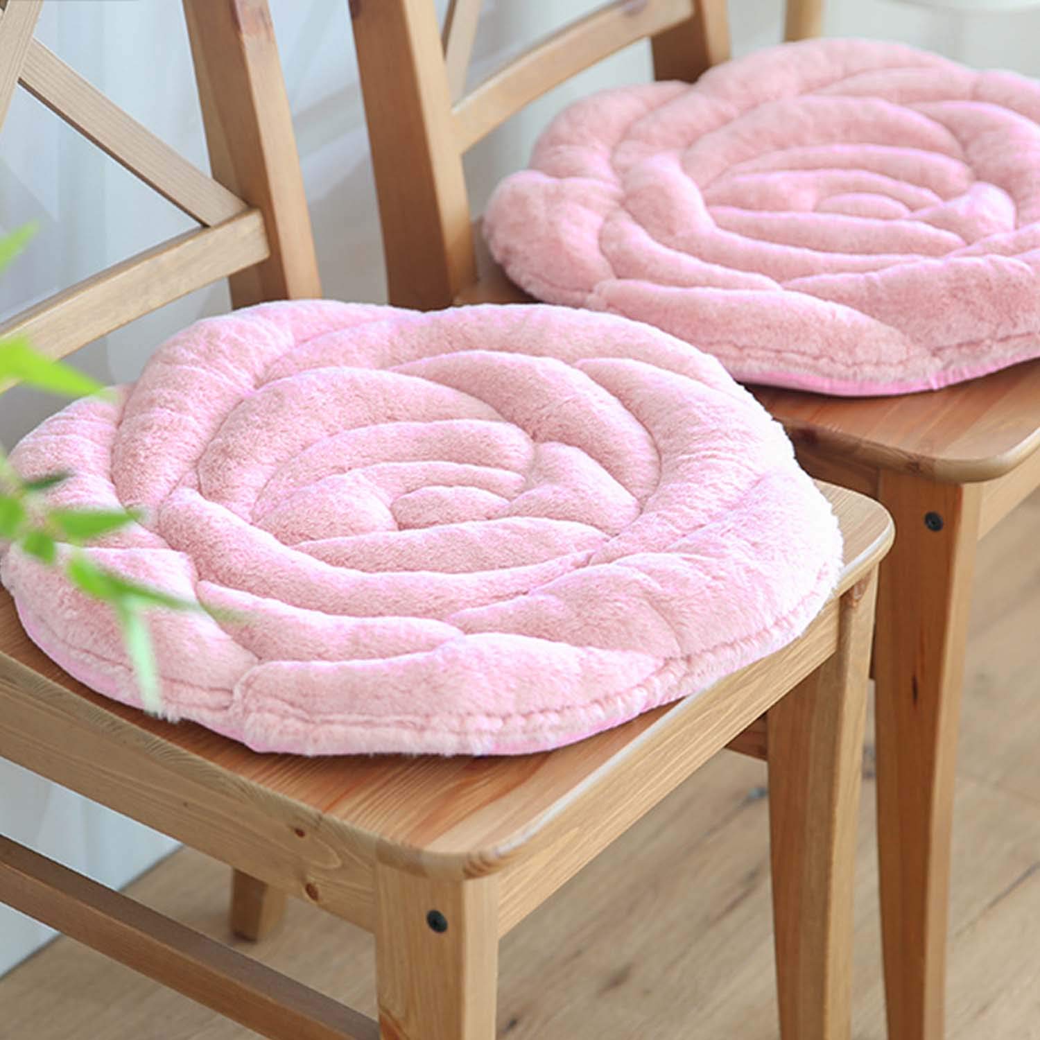 IPENNY Thicken Soft Seat Pad Cozy Warm Seat Cushion Comfort Rose Seat Pillow Relieves Back Coccyx Sciatica and Tailbone Pain Relief Chair Cushions for Home Office Sofa Car Wheelchair