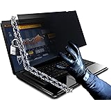 15.6 Inch Computer Privacy Screen Filter for Widescreen Laptop - Notebook - Anti-Glare - Anti-Scratch Protector Film for data confidentiality - 16:9 Aspect Ratio.