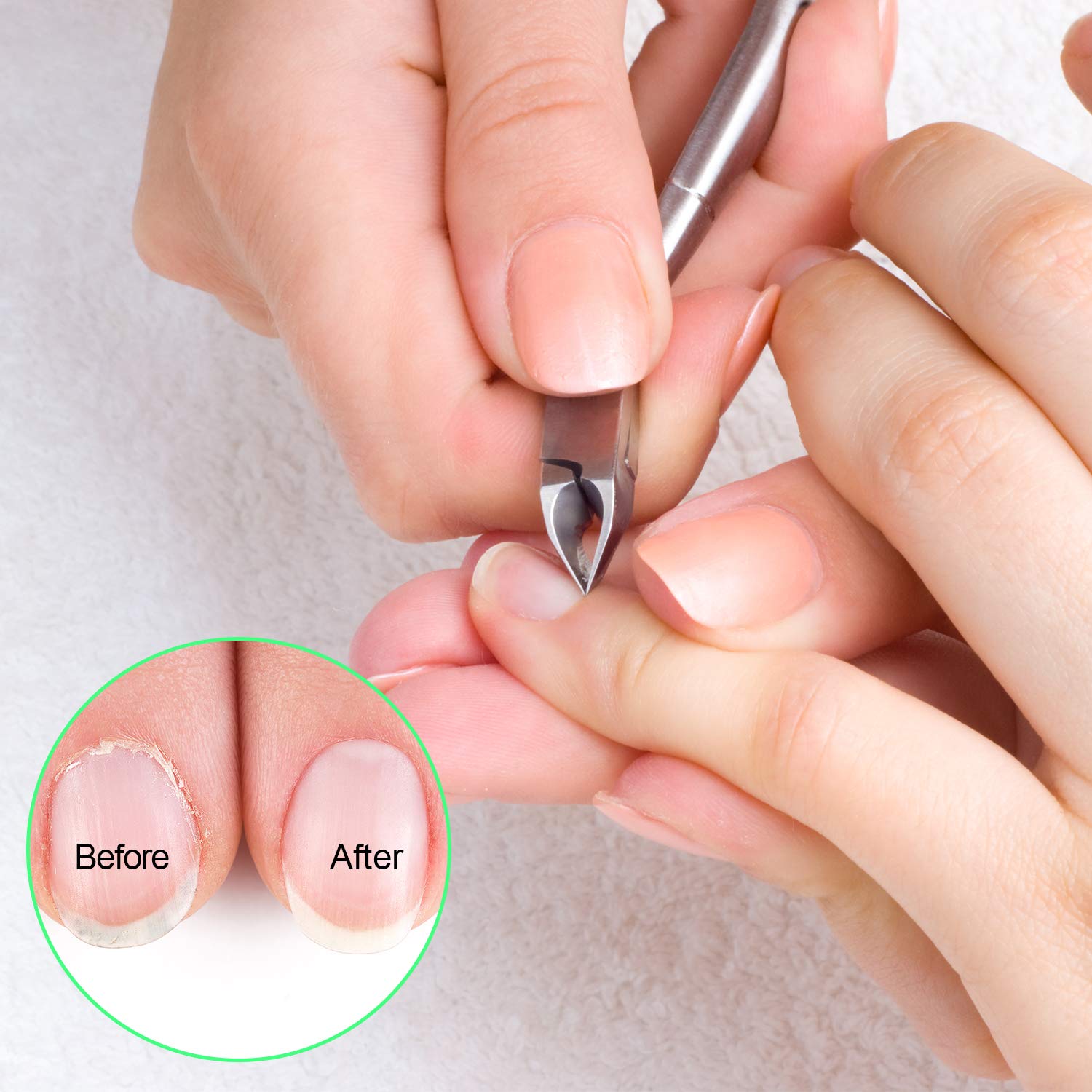 20 in 1 Nail File Set, EAONE Professional Manicure Kit Pedicure Tools Nail Art Tools with Nail Files and Buffers Cuticle Nipper Cuticle Pusher Nail Cutter for Hand and Foot Nail Salon, Case Packaged: Beauty