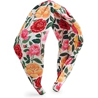 NWT Rifle Paper Co. Pink and Burgundy Floral Headbands Rifle Paper Co Knotted Headband – Sweet City Bows main image 3