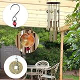 Bwinka Chinese Traditional Wind Chimes 10 Tubes 5 Bells 85cm Garden Decor view 5