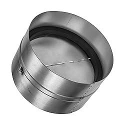Draft Blocker 6'' Inch - Backdraft Damper - Draft