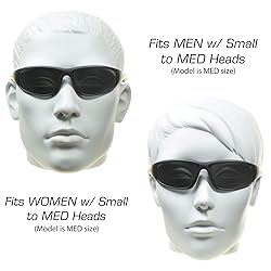 proSPORT Bifocal Sunglasses for Men Women +2.50