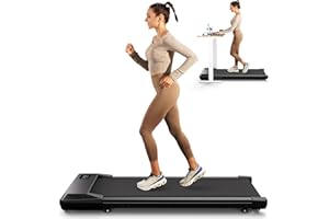 SupeRun Walking Pad, Under Desk Treadmill, 3 in 1 Portable Treadmill with Remote Control LED Display, 2.5 HP Quiet Walking Jogging Machine for Office Home Use, 250 Lbs Capacity