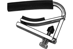 Shubb Lite GC-20AL Acoustic Guitar Capo - Anodized Silver