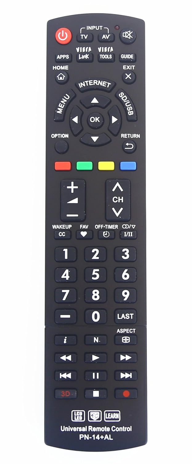 Nettech Universal Remote Control Compatible Replacement for All Panasonic TV/Viera