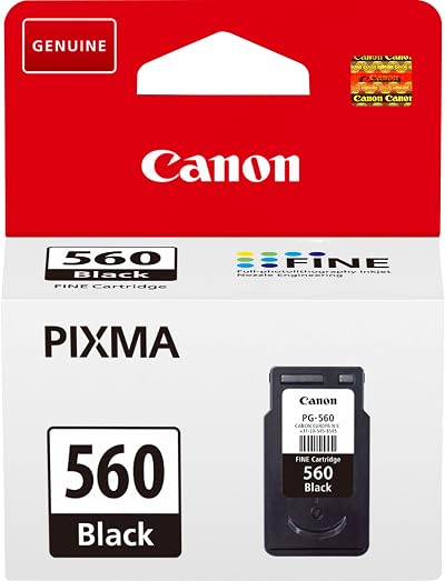 Canon PG-560 Black Ink Cartridge 7.5ml Original for PIXMA TS5350 TS5351