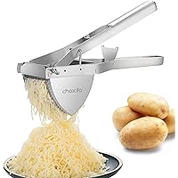 Potato Masher Choxila,[Good Grip] Potato Ricer Stainless Steel Professional Masher Kitchen Tool Fruit Press Baby Food Masher