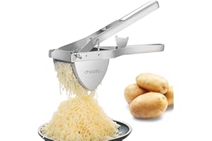 Potato Masher Choxila,[Good Grip] Potato Ricer Stainless Steel Professional Masher Kitchen Tool Fruit Press Baby Food Masher