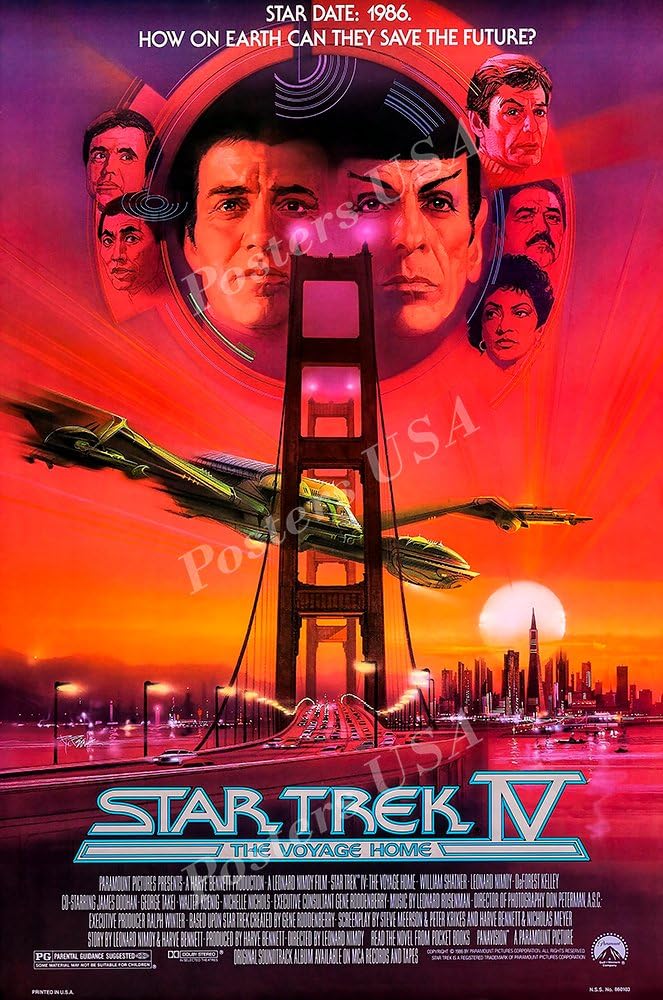 Posters USA - Star Trek The IV The Voyage Home Movie Poster GLOSSY FINISH) - STT007 (24