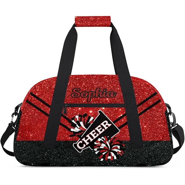 Gym Duffel Custom Embroidered Sports Bag, Personalized Gym Bag