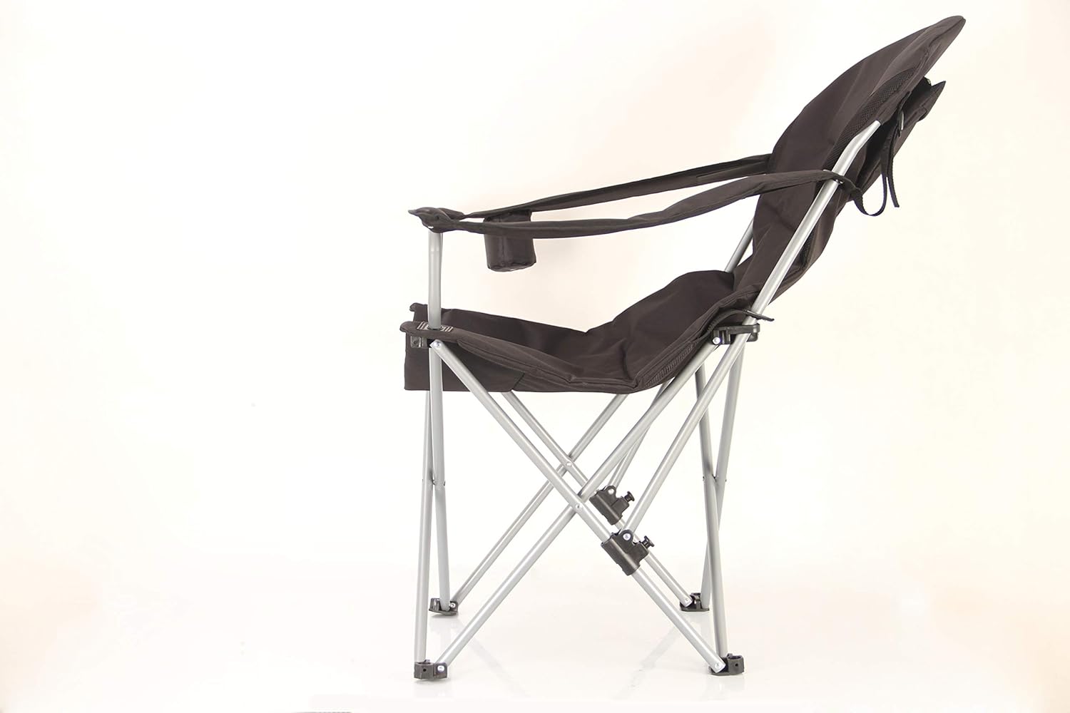 Stylish Camping Black/Flag Logo Folding Reclining Outdoor Sports Camping Chair 36029 : Sports & Outdoors