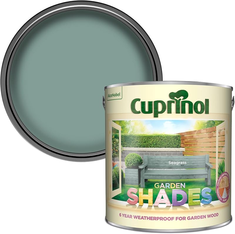 Cuprinol Garden Shades Seagrass 2.5L - Water Based Wood Stain
