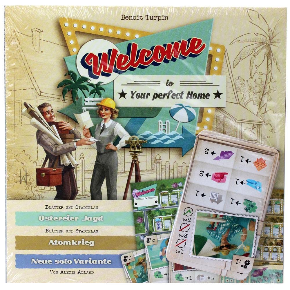 Blue Cocker Games BCG00003 Welcome To Adult 2 Easter Eggs Hunting/Nuclear War/Solo Version