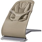 Ergobaby Evolve 3-in-1 Bouncer Seat for Babies and Toddlers 5.5-25 lbs | Multi Position Baby Bouncer Seat with Adjustable Hei