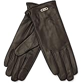 Michael Kors Women's Mini Empire Classic Leather Glove, Stylish Glove Set for All Weather