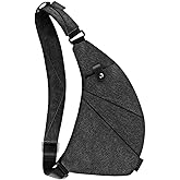MRang Sling Crossbody Bags Trendy Travel Anti Theft Safe Purse Bags for Women Men Waterproof