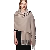 RIIQIICHY Scarfs for Women Winter Scarf Pashmina Shawls Wraps for Evening Dresses Large Soft Warm Scarves