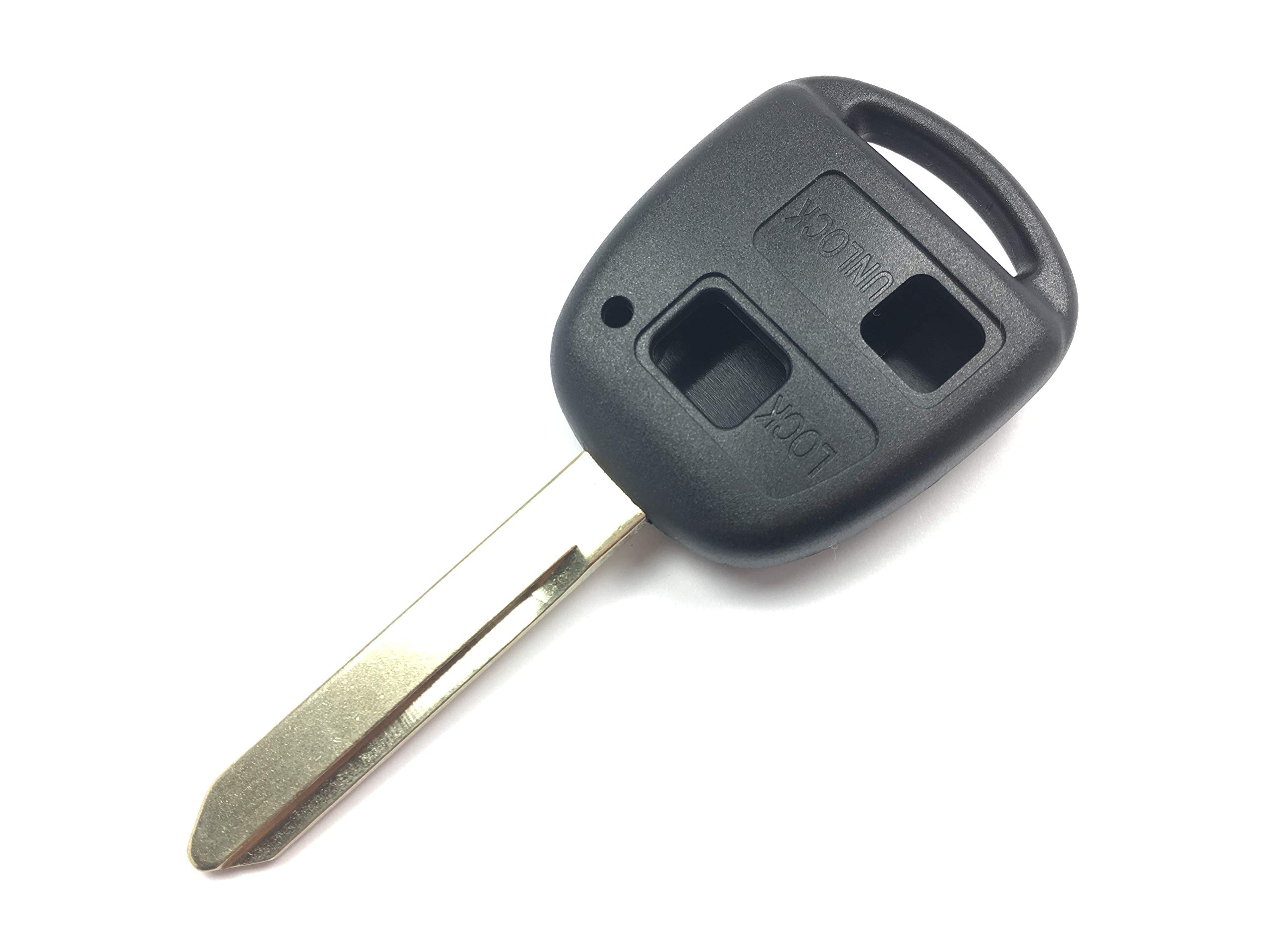 Automobile Locksmith 2 Button Remote Shell Case Blade TOY47 for For Toyota Avensis Corolla Yaris remote key