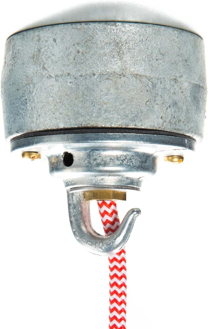 Hooked Lighting Pattress | Type 1 | Zinc Alloy