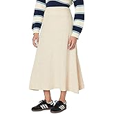 The Drop Womens Sicily Linen Midi Skirt
