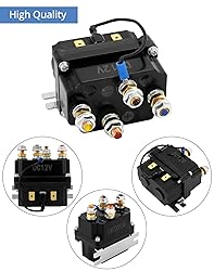 QWORK Wireless Winch Remote Control Kit, 12V 250A