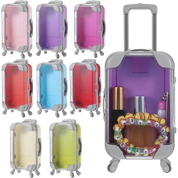 Amazon.com: Pafeooui 8pcs Mini Suitcase Party Favor Gift Box – 8