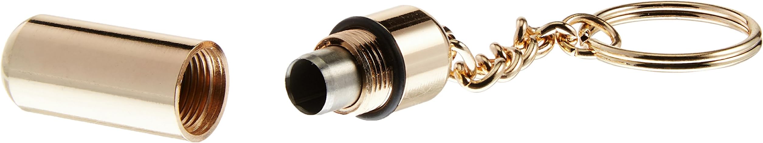 Quality Importers Trading Bullet Punch Cigar Cutter Keychain, Gold Plated