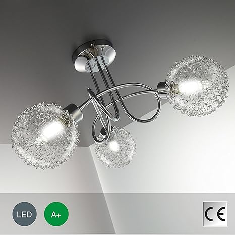 Led Deckenleuchte Deckenlampe Lampe Deckenleuchte Deckenlampe Led G9 Deckenleuchte Wohnzimmer Deckenleuchte Lampe Wohnzimmer Deckenleuchte Led Strahler Led Lampe Wohnzimmer Lampe Wohnzimmer Lampe Flur W Chrom Amazon De Beleuchtung