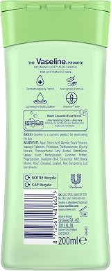 Vaseline Intensive Care Aloe Soothe Body Lotion 6 x 200 ml view 2