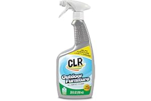 CLR Brands Outdoor Furniture Cleaner, 26 oz. Spray Bottle, Cleans Outdoor Surfaces, Remove Dirt and Grime from Fabric, Wood, Wicker, PVC, Plastic and More