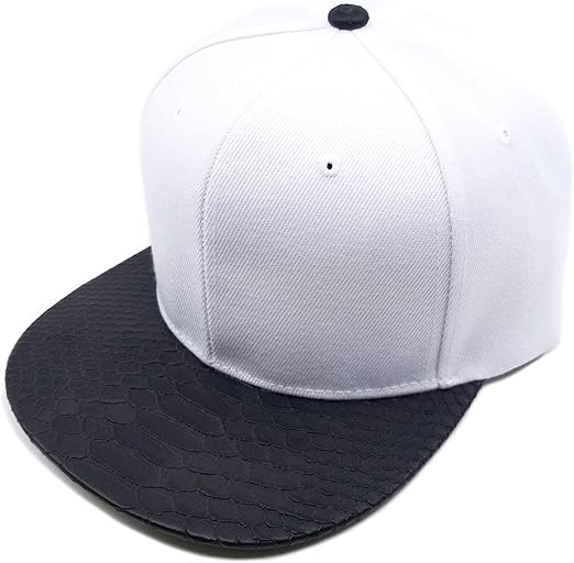 leather strapback baseball cap