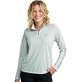 HUK Womens Icon X Hoodie, Fishing Shirt with Sun Protection for Women, Harbor Mist, Large