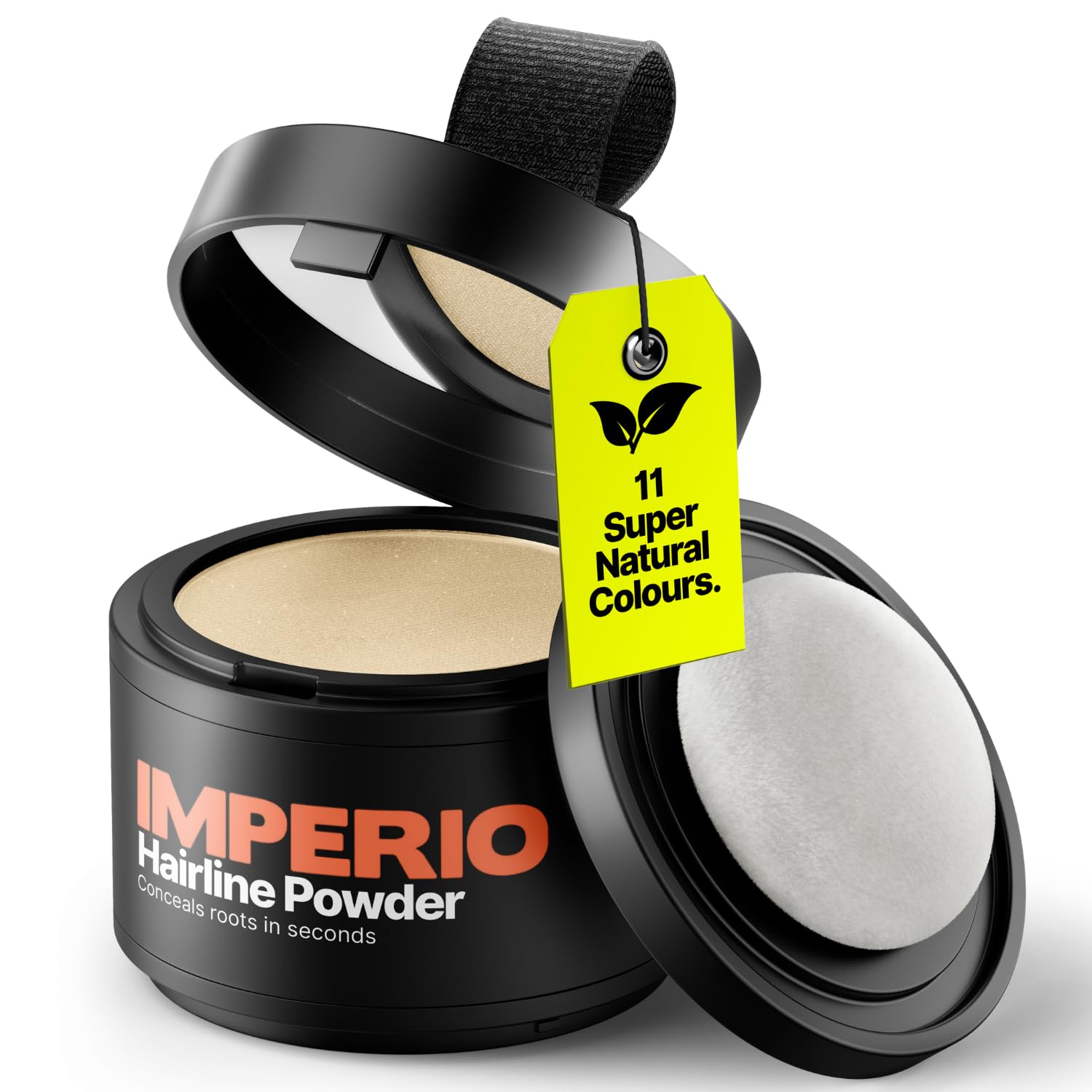 IMPERIO Root Touch Up Powder - Hairline Powder for Women and Men, Waterproof Root Touch Up to Cover Roots - Super natural Colours - 4g (Light Blonde)