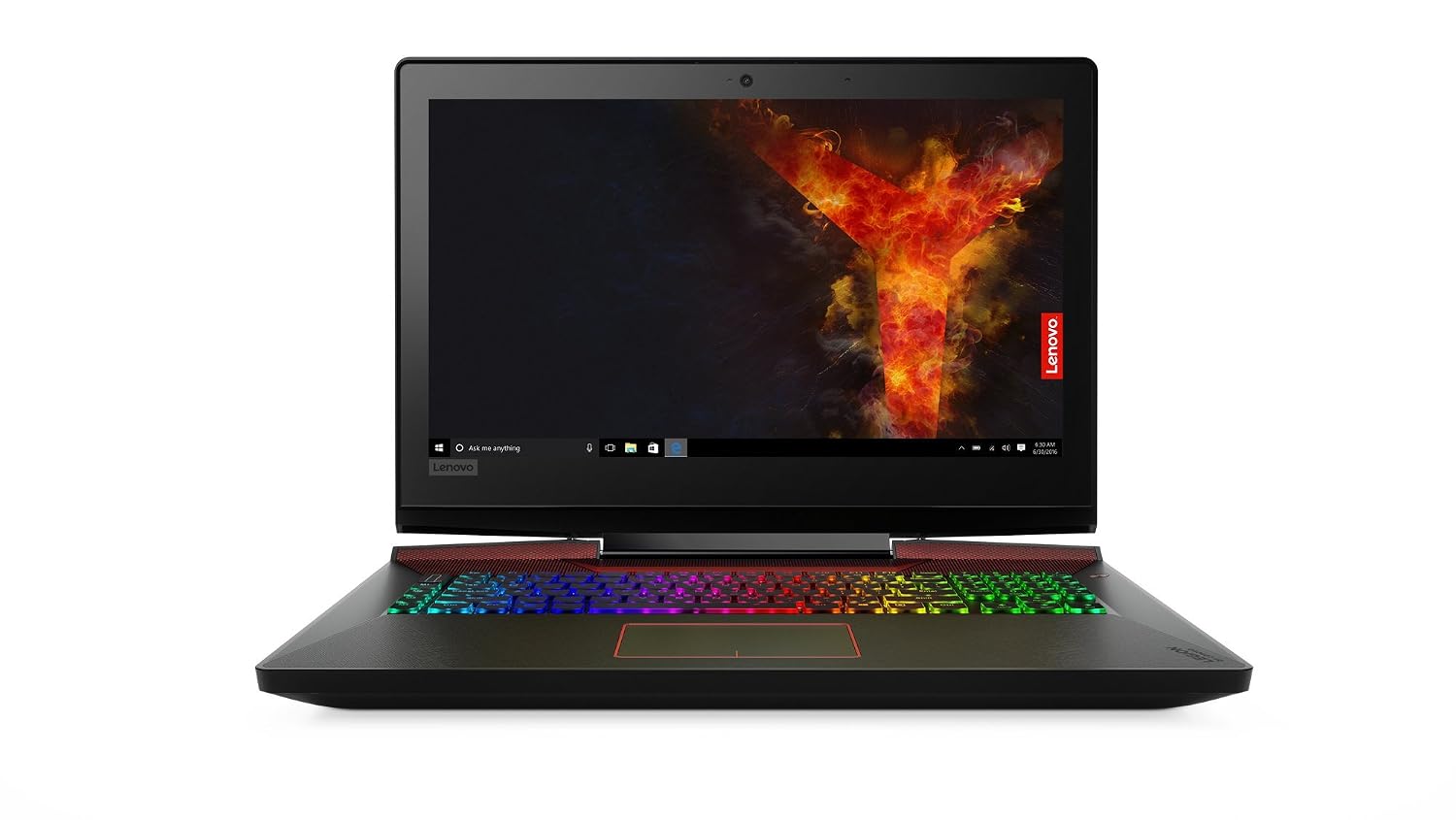 Lenovo Legion Y920 - Ordenador Portátil gaming de 17" FullHD (Intel Core i7-7700HQ, 16GB de RAM, 1TB HDD + 256GB de SSD, Nvidia GTX1070-8GB, Windows10) Negro - Teclado QWERTY Español