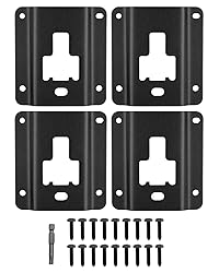 Forccord 4pcs Tie Down Anchors Plates for Ford F150