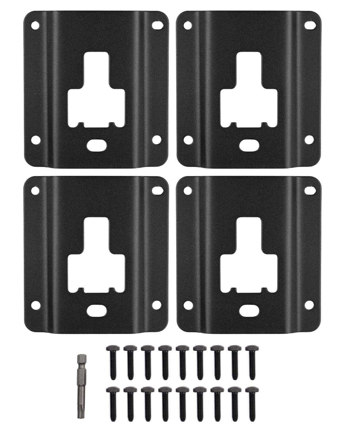 Forccord 4pcs Tie Down Anchors Plates for Ford F150