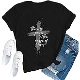 TUPOSU Jesus Shirts for Women Christian Love Like Jesus T-Shirt Faith Religious Tees