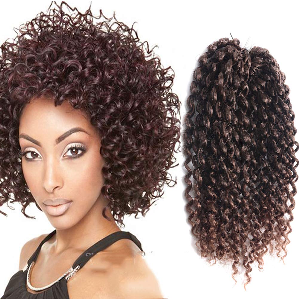 Roktress Hair 9 3pcs T1b 30 Ombre Color Afro Kinky Curly