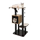 Vesper Cat Furniture, Black, V-High Base