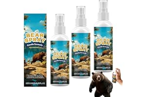 Bear Repellent Spray for Home & Outdoor Use – 100ml Formulated with Natural Ingredients for Patios, Campsites & Backyards | L