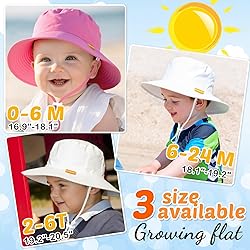 Baby Sun Hat Kids Summer UPF 50+ Toddler Bucket Hat
