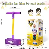 Toyzey Pogo Stick for Kids 3-12 Safe Foam Handle Outdoor Garden Toy view 7