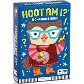 Mudpuppy - Hoot am I? Charades Card Games for Kids | Ages 4+, Easy Characters, Ideal for 3-4 Players, Cute Animal Themed, Family Fun, Screen-Free Play, FSC Certified